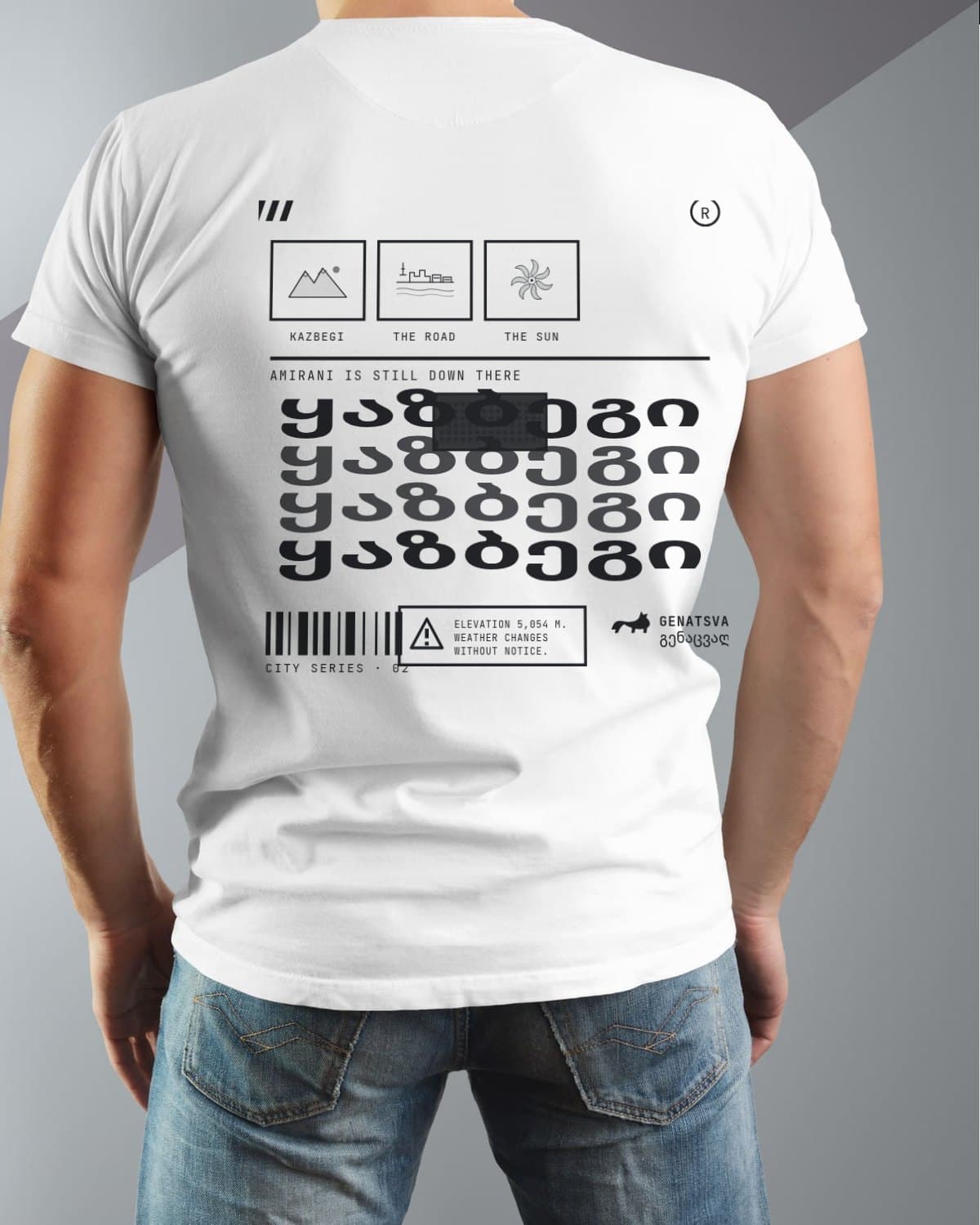 Kazbegi Tee — back